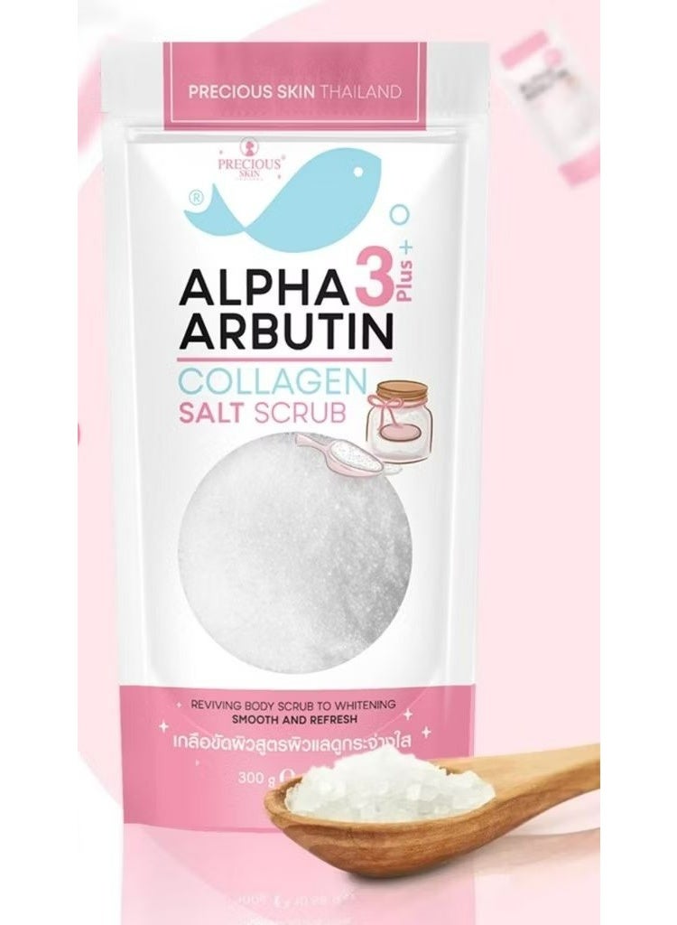 Alpha Arbutin 3 Plus Collagen Salt Scrub 300g