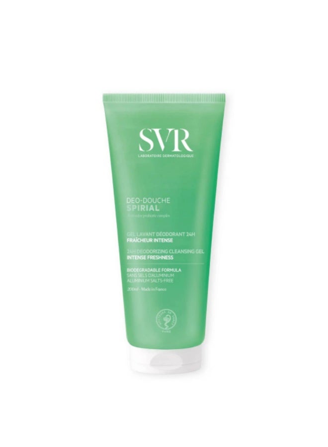 SVR Spirial Deo-Douche Gel Washing Deodorant 200 ml