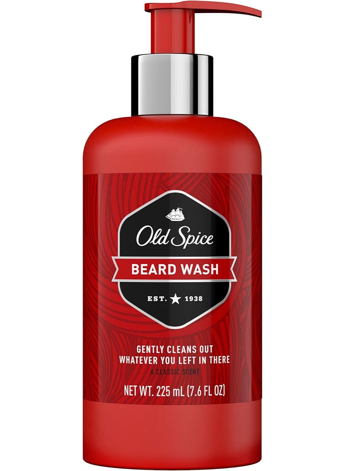 Old Spice  Beard Wash,  for Men, Gently Cleans Out Whatever You Left In There ( A Classic Scent ) 225ml