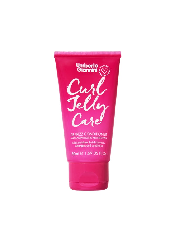 Mini Curl Jelly Care Conditioner for Travel - Hydrating & Detangling Formula for Smooth, Frizz-Free Curls (50 ml)