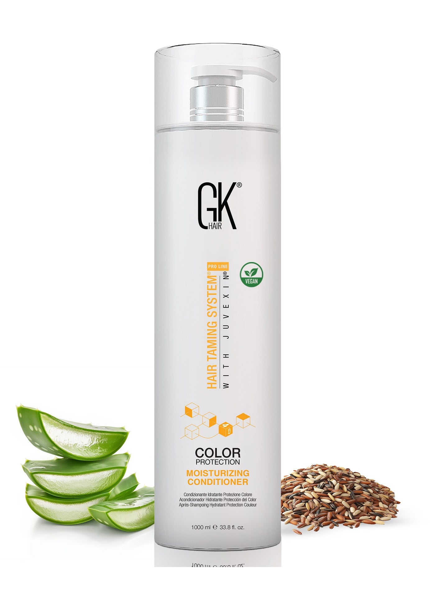 Moisturizing Conditioner 1000ml/33.8 Fl Oz for Hydrating Color Protection Dry Damage Curly Frizzy Color Treated Hair Repair Organic Paraben Sulfate Free All Hair Types