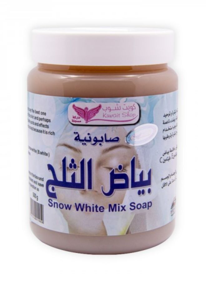 Snow white mixture soap 500 g