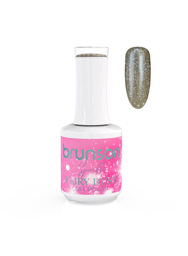 Gel Nail Polish 15ml, Glitter Fairy Dust  Sparkle Shiny Soak Off UV LED Long-Lasting Nail Gel Polish Nail Art Home DIY Manicure Nail Salon Varnish