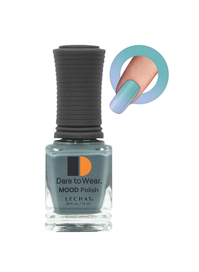 Color Changing Nail Polish 15ml Glossy Super Shine Nail Lacquer 15ml Fast Dry Long Lasting Nail Enamel Temperature Change Mood Color Polish Nail Art No Need UV LED Lamp No curing Manicure Nail Paint