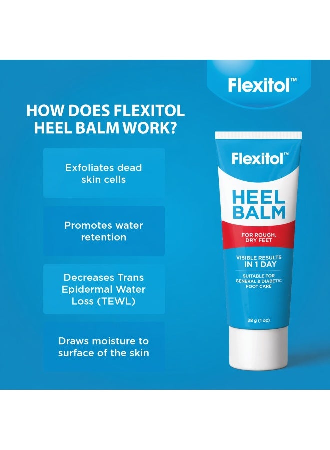 Flexitol Heel Balm for Cracked Heels & Rough Dry Feet, Deep Repair Formula – 28g - image 4