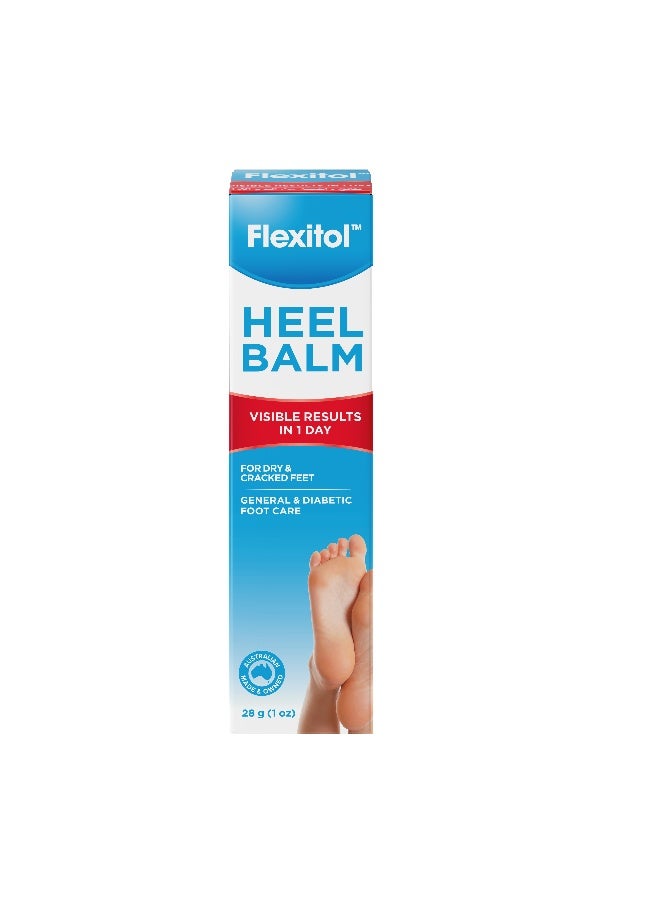 Flexitol Heel Balm for Cracked Heels & Rough Dry Feet, Deep Repair Formula – 28g