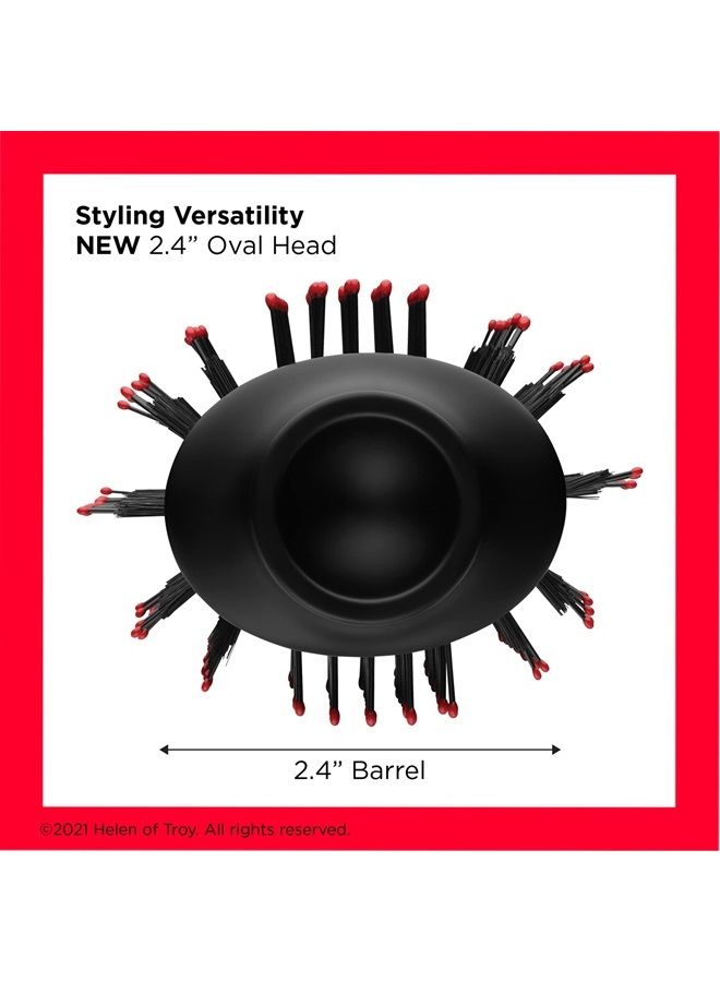 Revlon One Step Volumizer PLUS 2.0 Hair Dryer and Hot Air Brush | Dry and Style (Black)