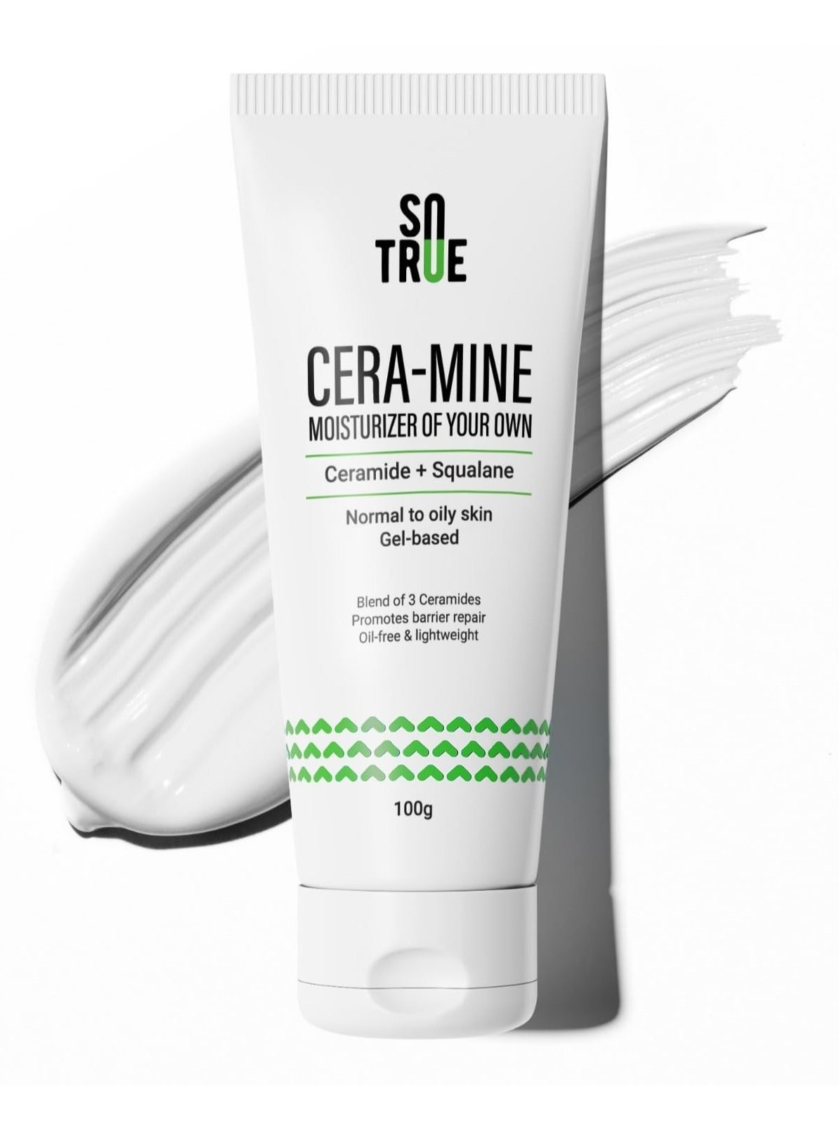 Sotrue Ceramide Gel Face Moisturizer for Oily & Acne Prone Skin | Oil-Free Gel Moisturizer With Squalene |Fast Absorbing For Women & Men | 100g