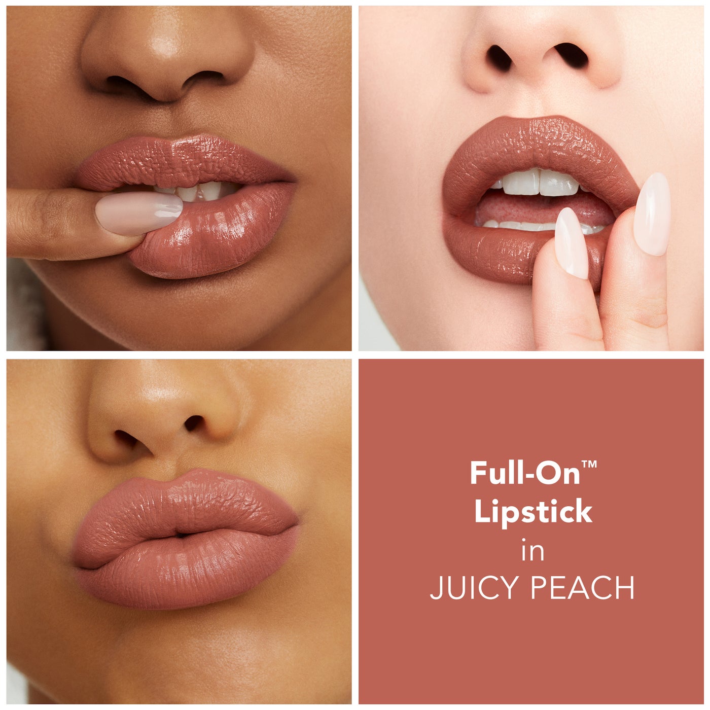 Full On Plumping Lipstick Satin Juicy Peach - image 3