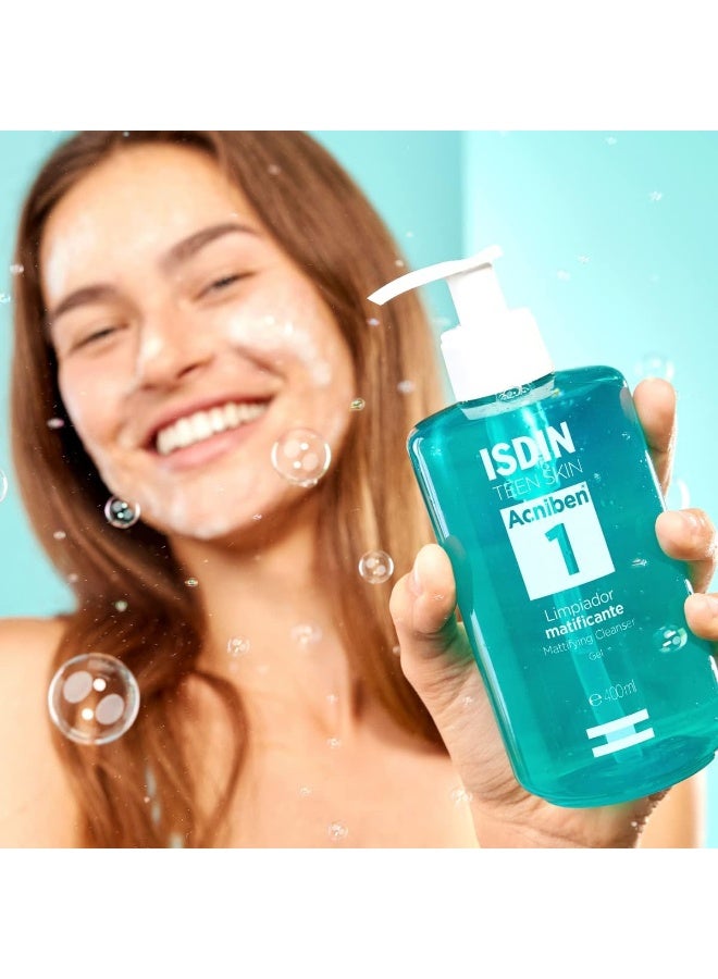 Acniben Mattifying Cleanser Gel [400Ml] – Deep Purifying Face Wash With Zincamide To Balance Oil Without Drying The Skin - image 6