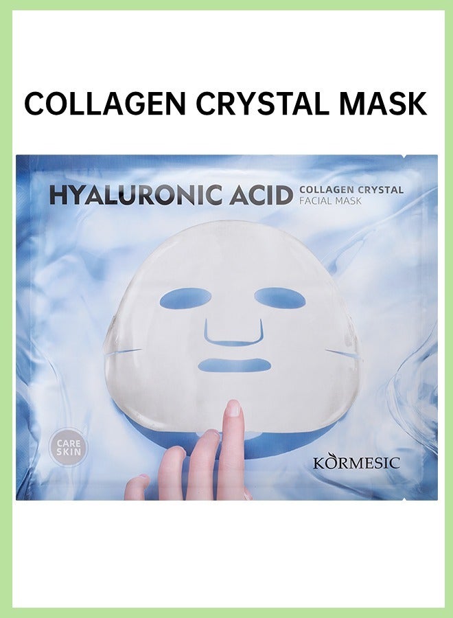 Hyaluronic acid collagen mask repairs skin, replenishes moisture and brightens skin tone 60g