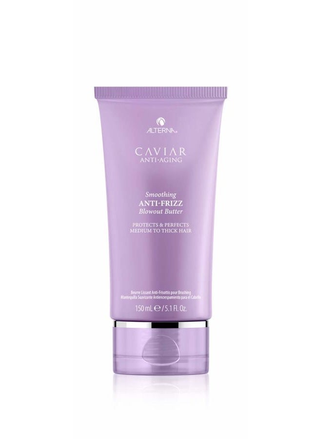 Caviar Anti-Aging Smoothing Anti-Frizz Blowout Butter, | Protects Hair from Heat Styling and Humidity | Sulfate Free , 5.07 Fl Oz (Pack of 1)