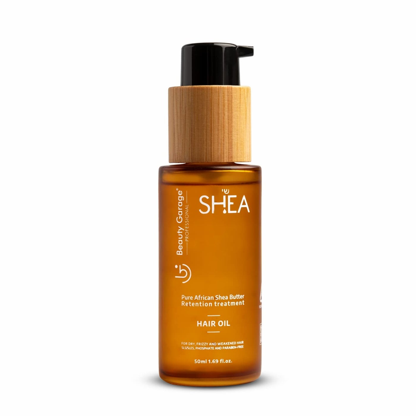 BEAUTY GARAGE Pure African Shea Butter Retention Treatment Hair Oil 50ml√¢‚Ç¨¬¶