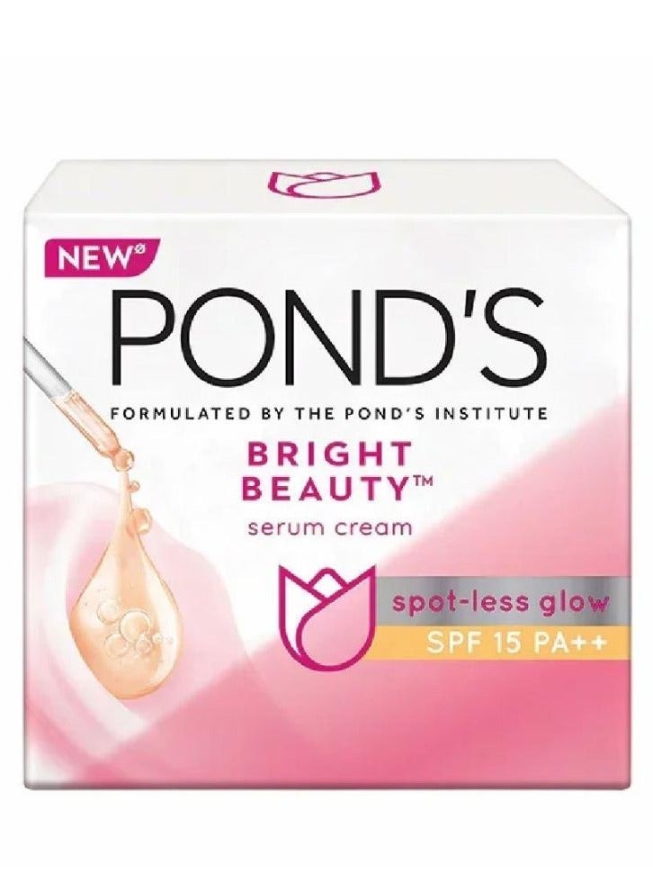 Bright Beauty Serum Cream Spf 15 Spot Less Glow 50G