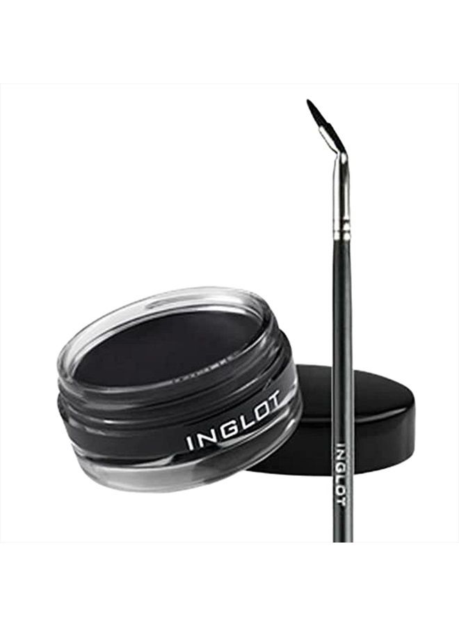 AMC Eyeliner Gel 77 and Inglot Brush 30T by Inglot