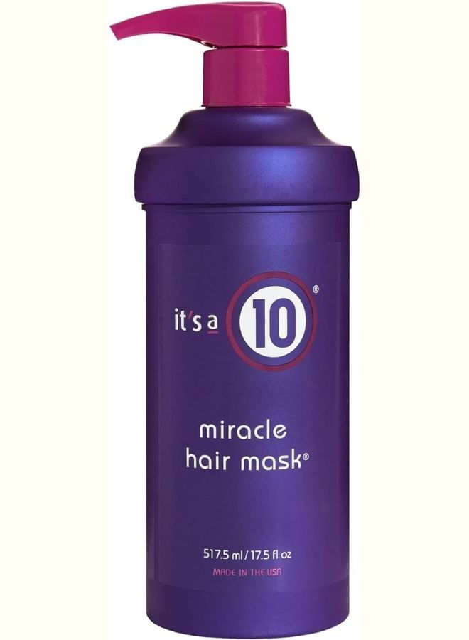 Miracle Hair Mask Hair and Scalp Treatments, Conditioning Treatment, Softness and Smoothness, Color-Treated Hair Care, Deep Conditioning Solution, 17.5 oz