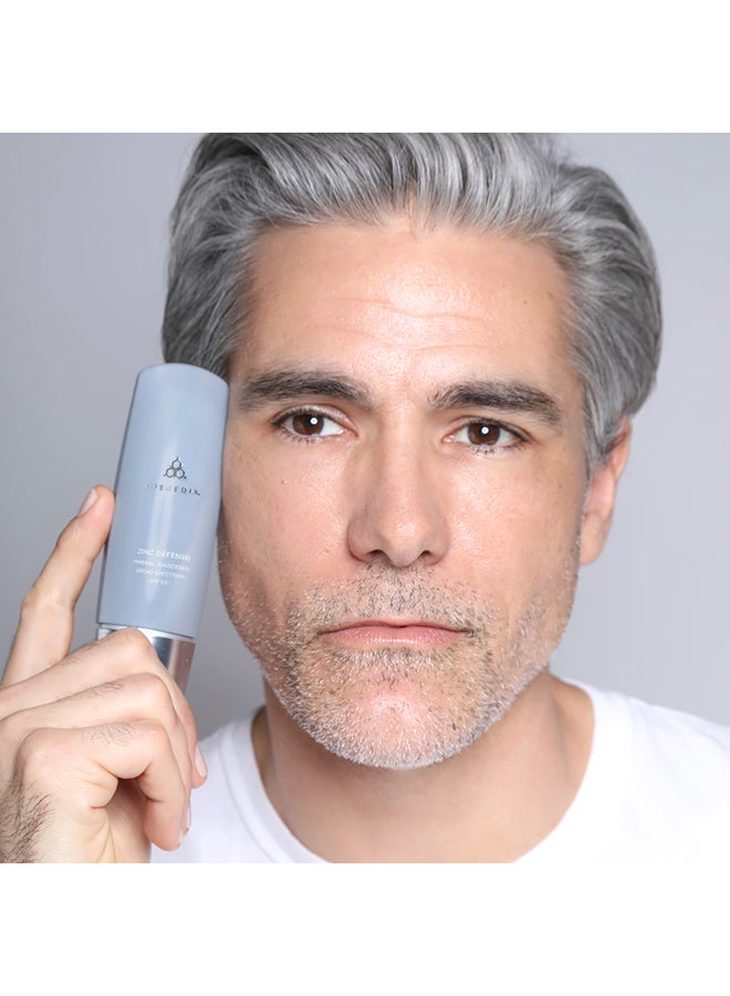 Zinc Defense Mineral Sunscreen Broad Spectrum SPF 50 UVA And UVB Protection | For All Skin Types 60ml - image 9