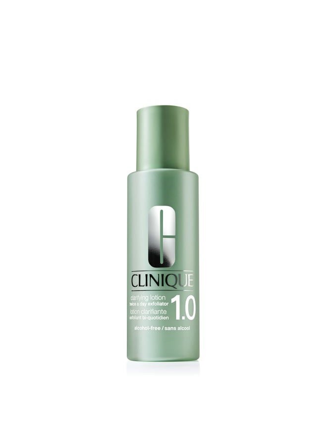 3-Step Clarifying Lotion Face Exfoliator For Sensitive Skin | Alcohol Free, 6.7 Fl Oz