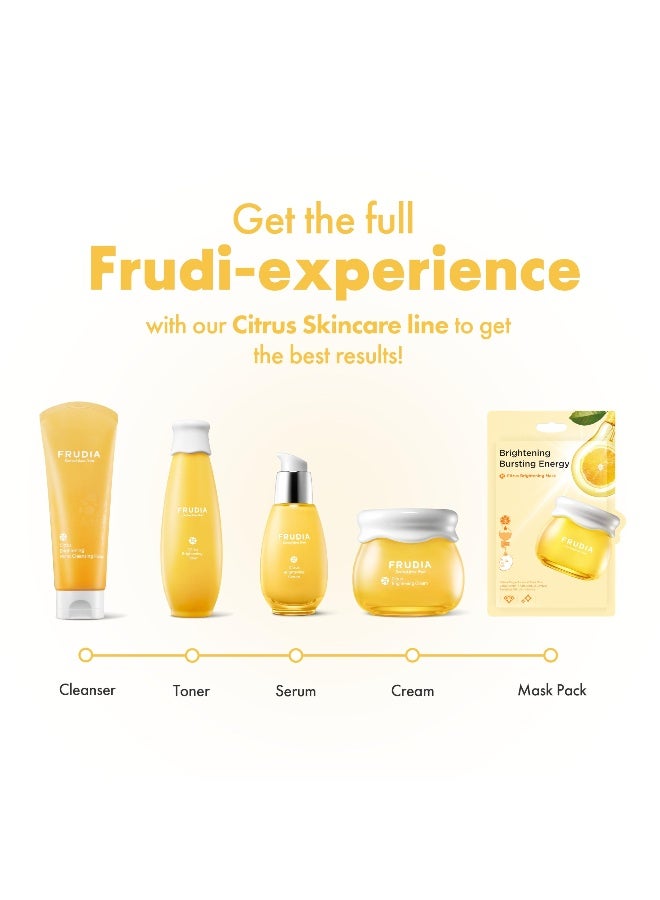 Citrus Brightening Cream 55g — Vitamin C Moisturizer with Jeju Tangerine Peel Extract & Niacinamide for Brightening Glow, 1.94 oz - image 6