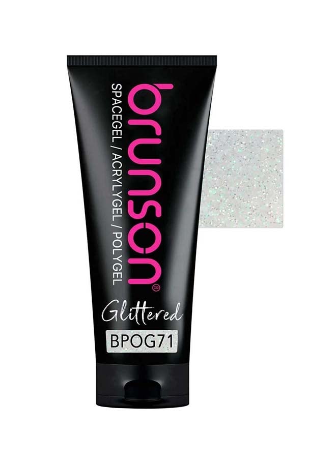 Polygel 60g offers salon-quality nails in 1 Sec, Poly nail gel with shimmer long-lasting acrylic nails. Soak off with UV/LED hard gel for nail extension, builder gel for fake nails, manicure nail art
