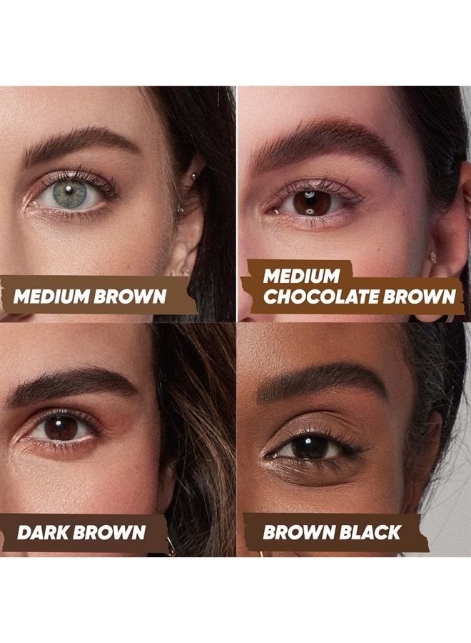 Brow Pop | Longwear, Dual-Action Defining Pencil, (Dark Brown)