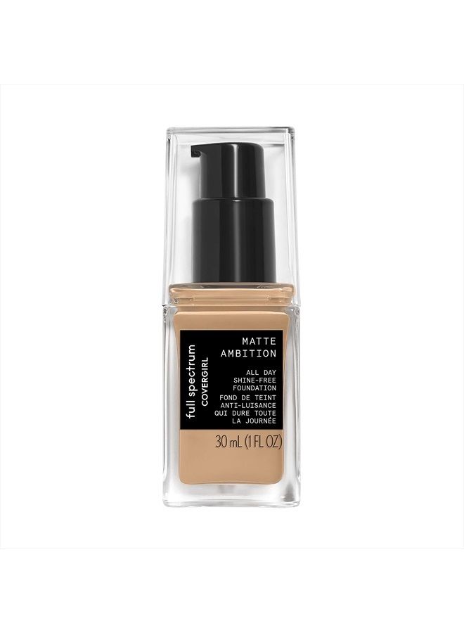 Matte Ambition, All Day Foundation, Medium Cool 2, 1.01 Ounce