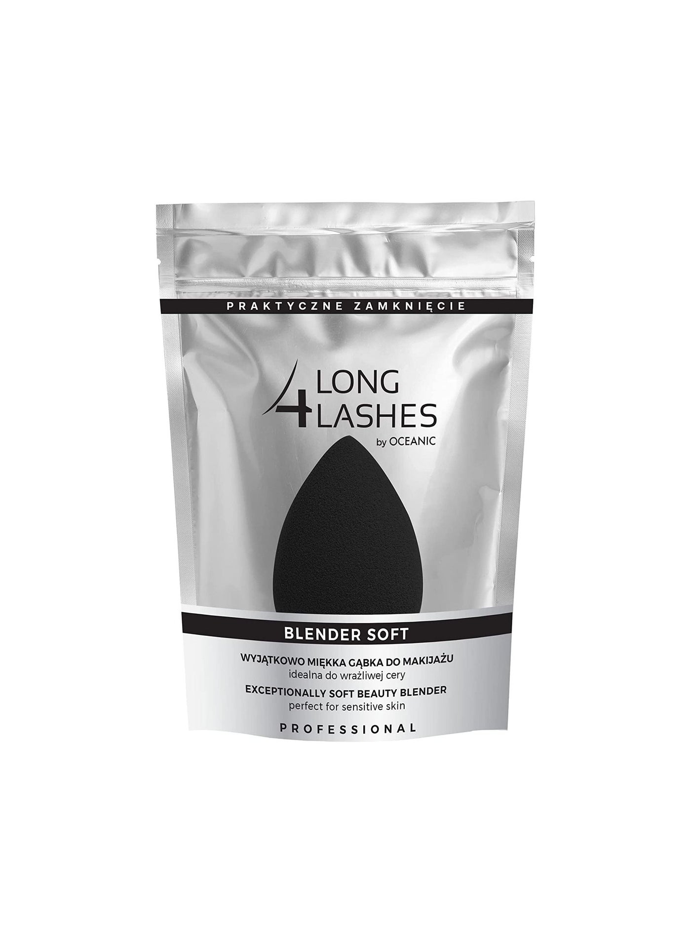 black makeup sponge