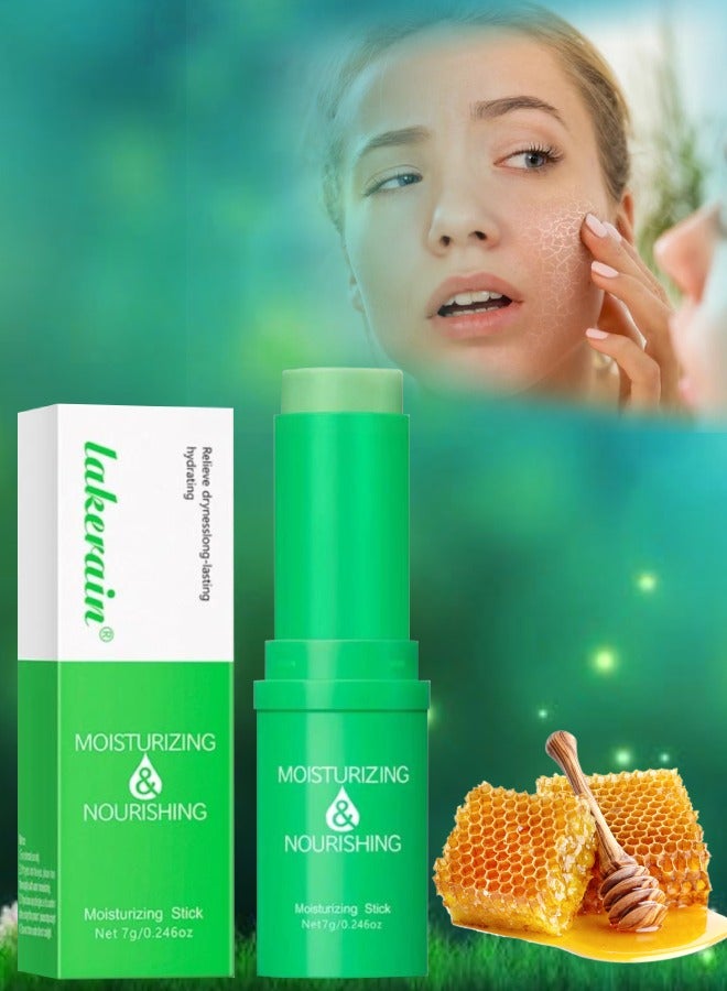 Moisturizing and Nourishing Cream Stick Multi Balm Facial Moisturizer Stick Balm Under Eye Cream Face Balm Stick for Hydrating and Smoothing Dry Skin Moisturizing Day and Night Stick