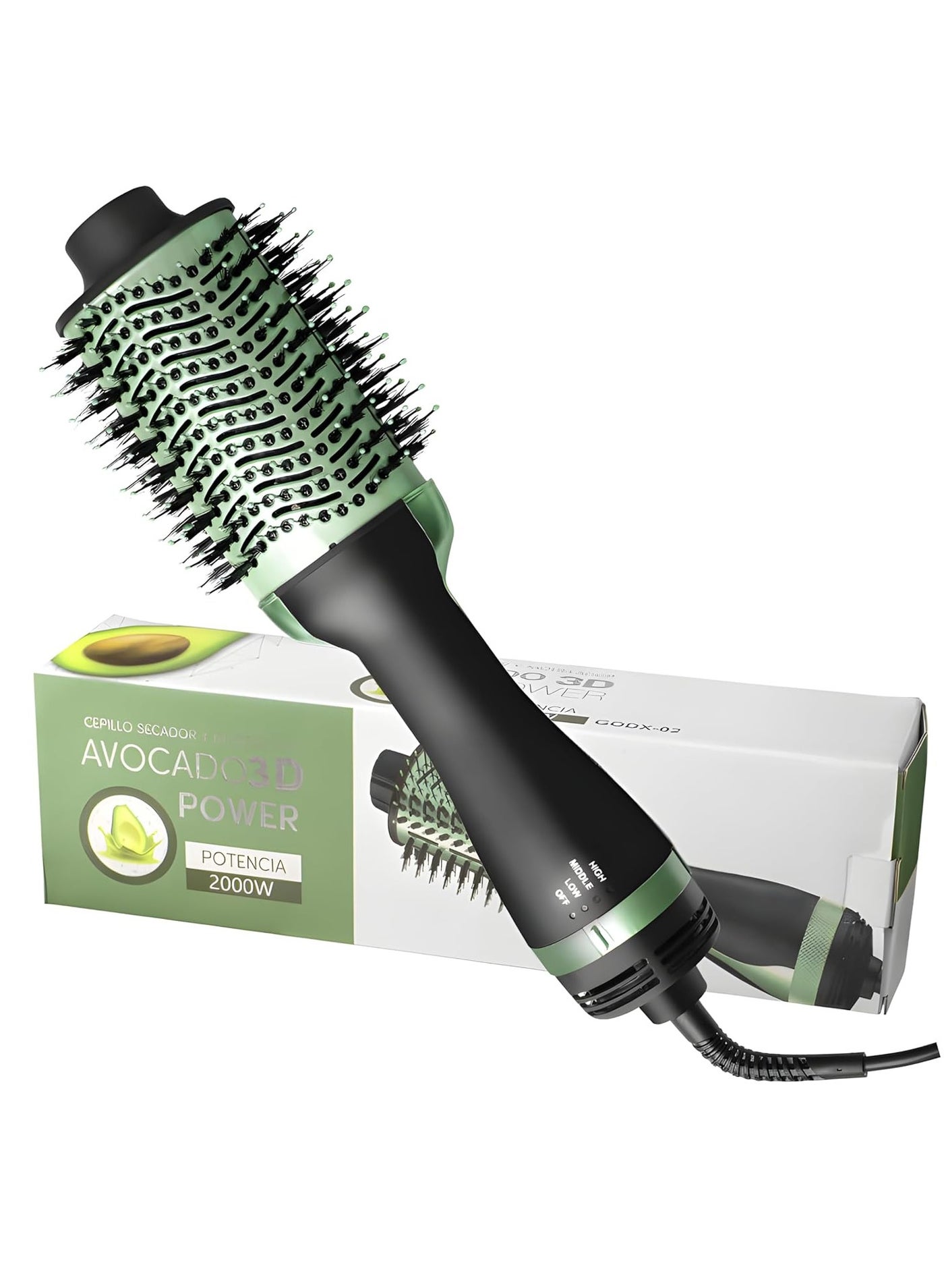 Avocado 3D One Step 3 in 1 - Hair Dryer, Volumizer & Styler
