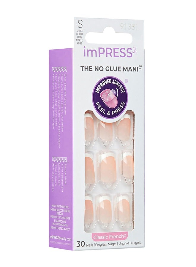 Impress Nails Model - Classic French Small Ifc01C - image 2