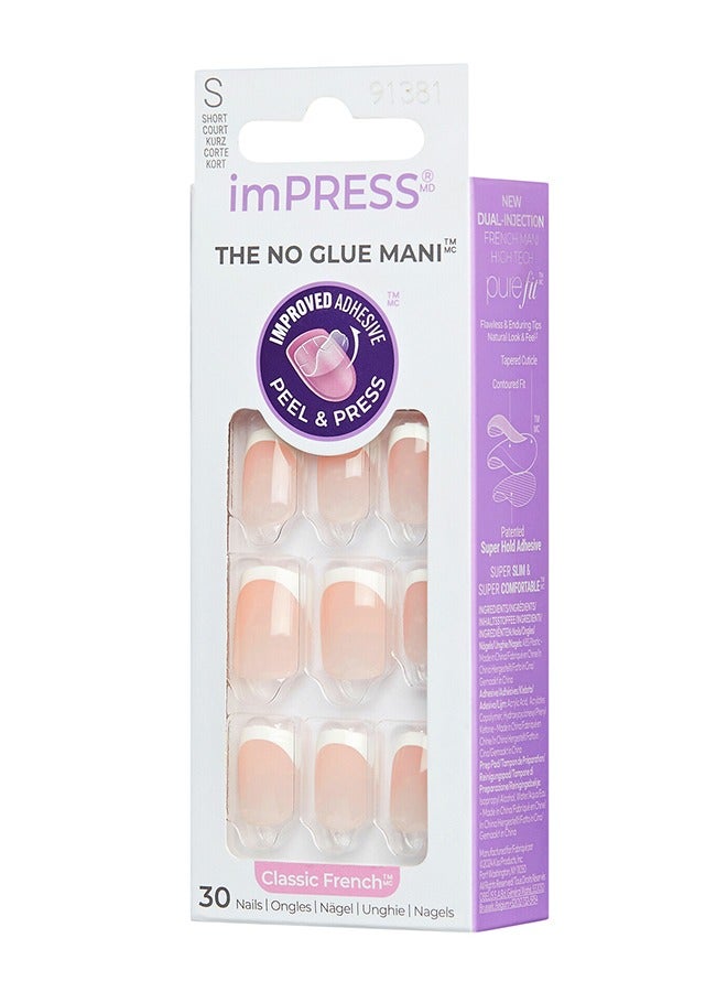 Impress Nails Model - Classic French Small Ifc01C - image 3
