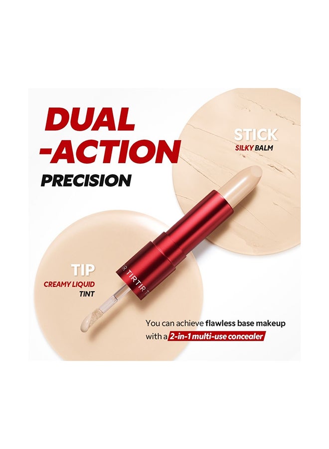Tirtir Glide & Hide Blurring Concealer - 6.8 C (8g [Liquid 4g+Stick 4g]) - image 4
