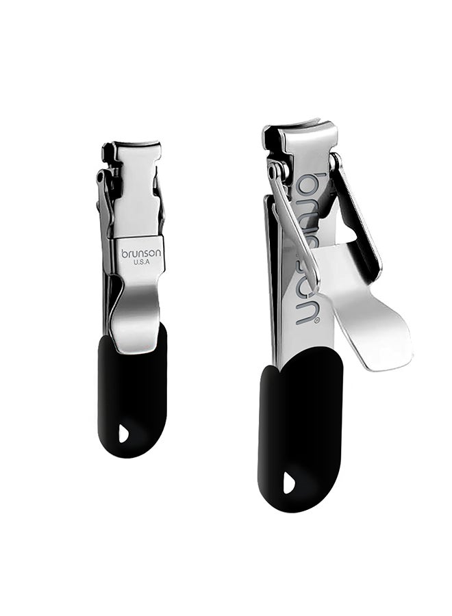 Nail Clipper Stainless Steel Professional Grade Nail Cutter with a Gripped Handle Ideal Manicures with long lasting sharpness for Easy Toenail TrimmingBCNCM3