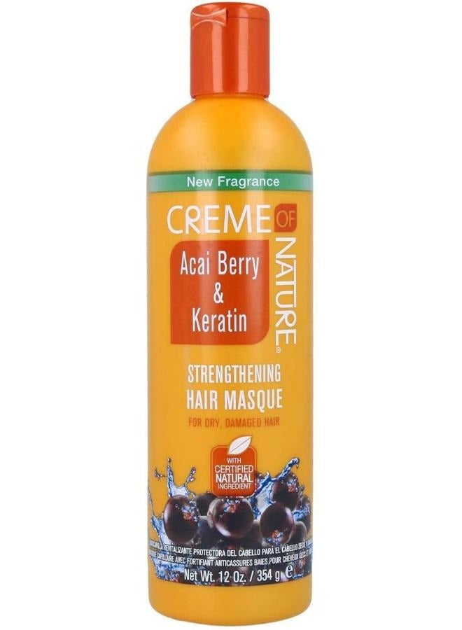 STRENGTHENING HAIR MASQUE ACAI BERRY And KERATIN 354 ML
