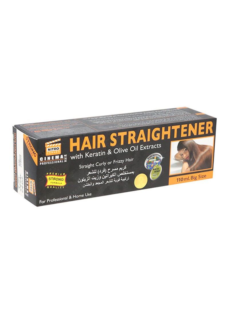 Hair Straightener With Keratin And Olive Oil Extracts 110ml