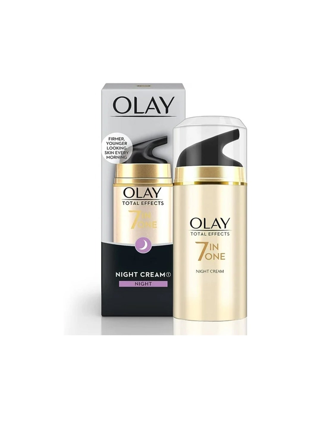 Olay Total Effects 7 in One Night Cream Firming Facial Moisturizer Treatment Anti-aging 50g