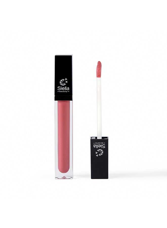 Sally Lip Hydrating Gloss For Soft & Dewy Lips Enriched With Organic Shea Butter Organic Pistachio Butter & Passionfruit Seed Oil  Made In Italy