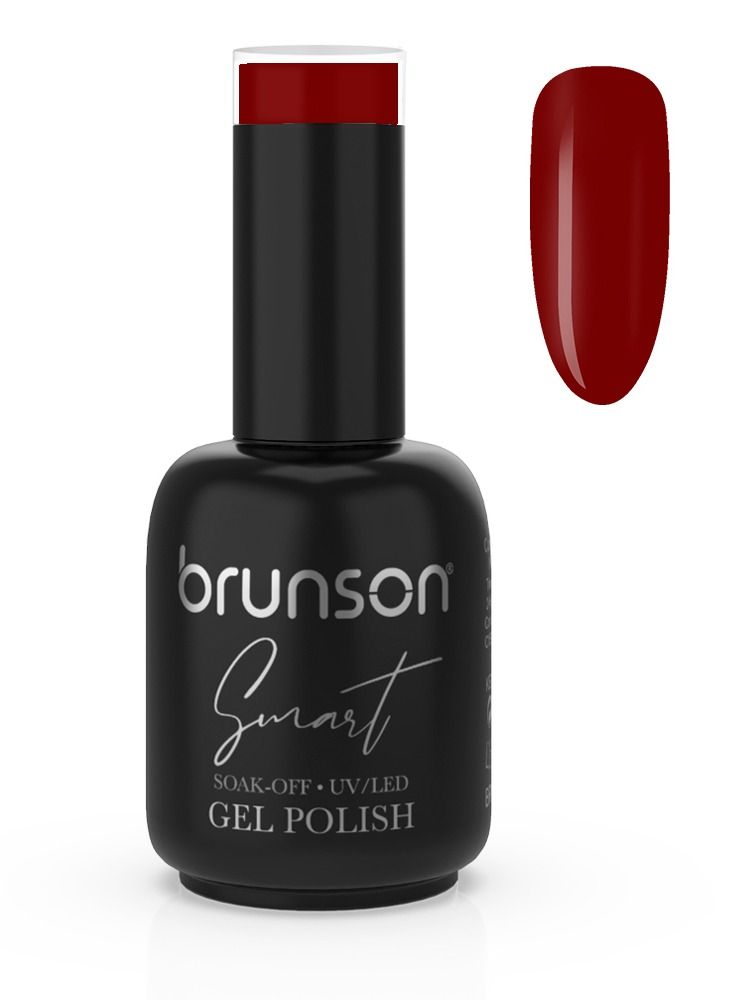 Gel Nail Polish, 15ml Smart Gel Nails Glossy Shine Finish Long Lasting Soak off UV/LED Gel Polish for Nail Art French Manicure Pedicure Salon Quality Chip Resistant Gel Nail Extensions UV Gel BSN653