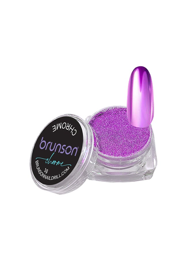 Chrome Mirror Metallic Holographic Effect Art Decoration Manicure Pigment Nail Powder JMC-06