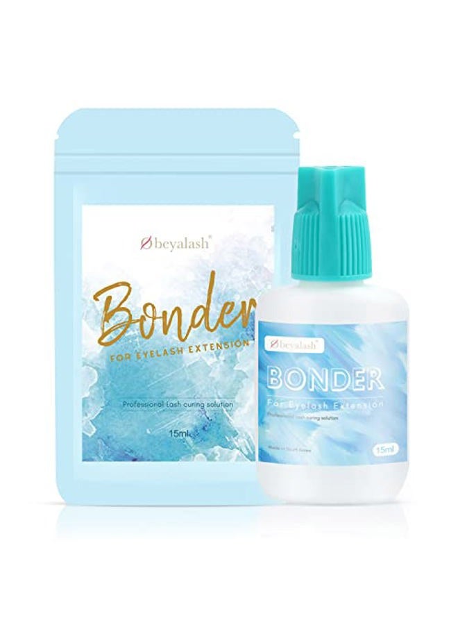 Lash Bonder for Eyelash Extensions, Super Eyelash Bonder for Lash Extensions, Glue Accelerator for Better Bond, Lash Seal Lock Glue Fume Reduce Irritation, Proof Water Oil for Longer Retention