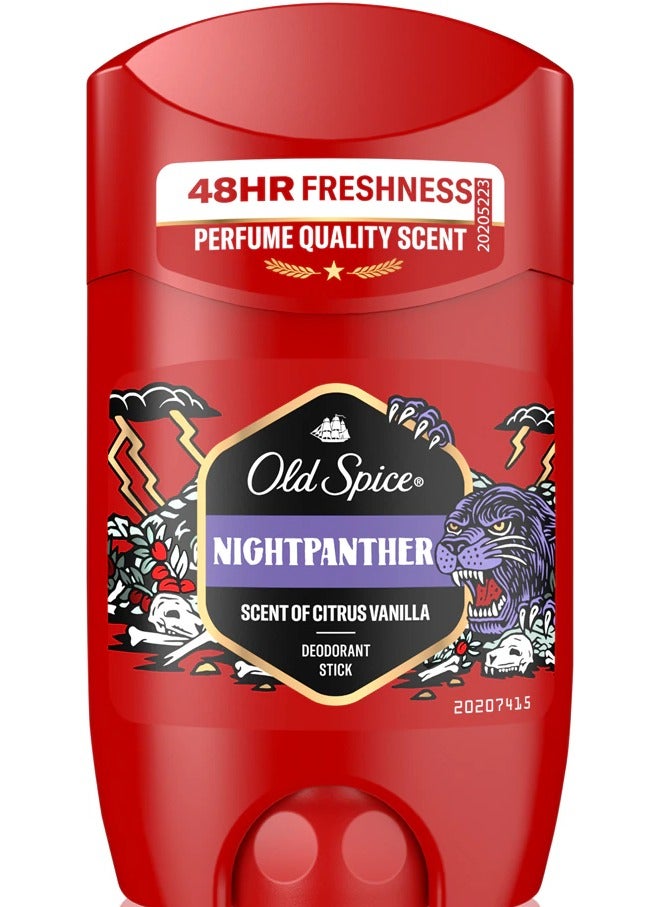 Old Spice Nightpanther Deodorant Stick for Men, 50ml