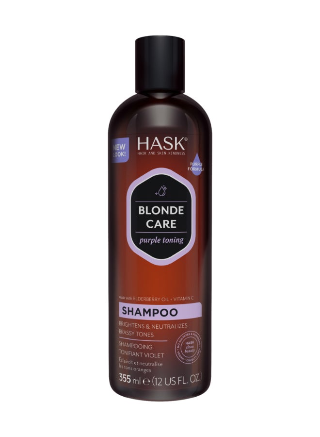 Blonde Care Purple Toning Shampoo 355ml