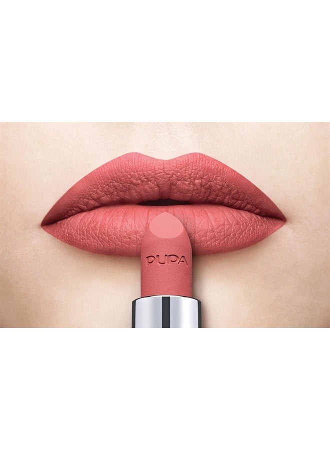 Milano I'M Matt Pure Color Lipstick - Velvety and Matt Lip Color - For Extraordinary Performance - Rich And Creamy Texture - 012 Angel Rose - 0.123 Oz