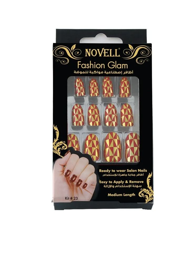 Artificial Fashion Nail In 14 Exciting Colors No 18