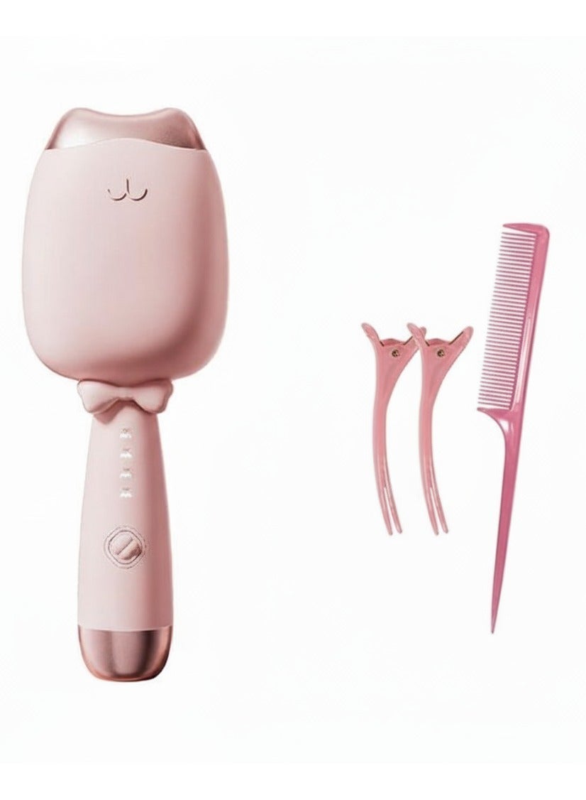 Cute Cat Design 32MM Hair Waver for Beginners – Fast Heating, Easy Styling