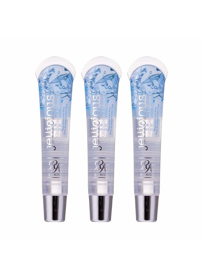 Jellicious Mouth Watering Lip Gloss JLG01 (3 PACKS)