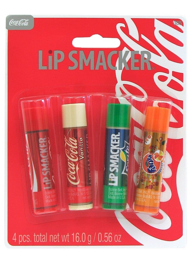 Coca Cola Lip Balm Flavor Set Classic Coca Cola Vanilla Coke Sprite Orange Fanta