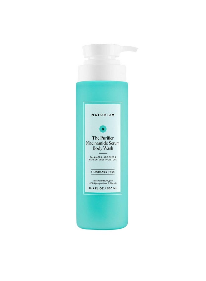 The Purifier Niacinamide Serum Body Wash Cleansing & Hydrating Gelserum Dermatologist Tested Paraben & Cruelty Free 16.9 Oz