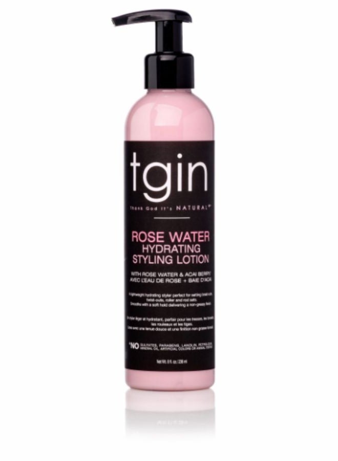 Rose Water Hydrating Styling Lotion 236 ML