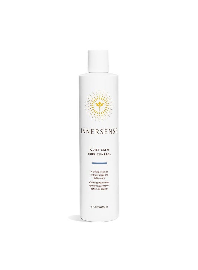 Organic Beauty - Natural Quiet Calm Curl Control | Non-Toxic, Cruelty-Free, Clean Haircare (Full Size, 10 fl oz | 295 ml)